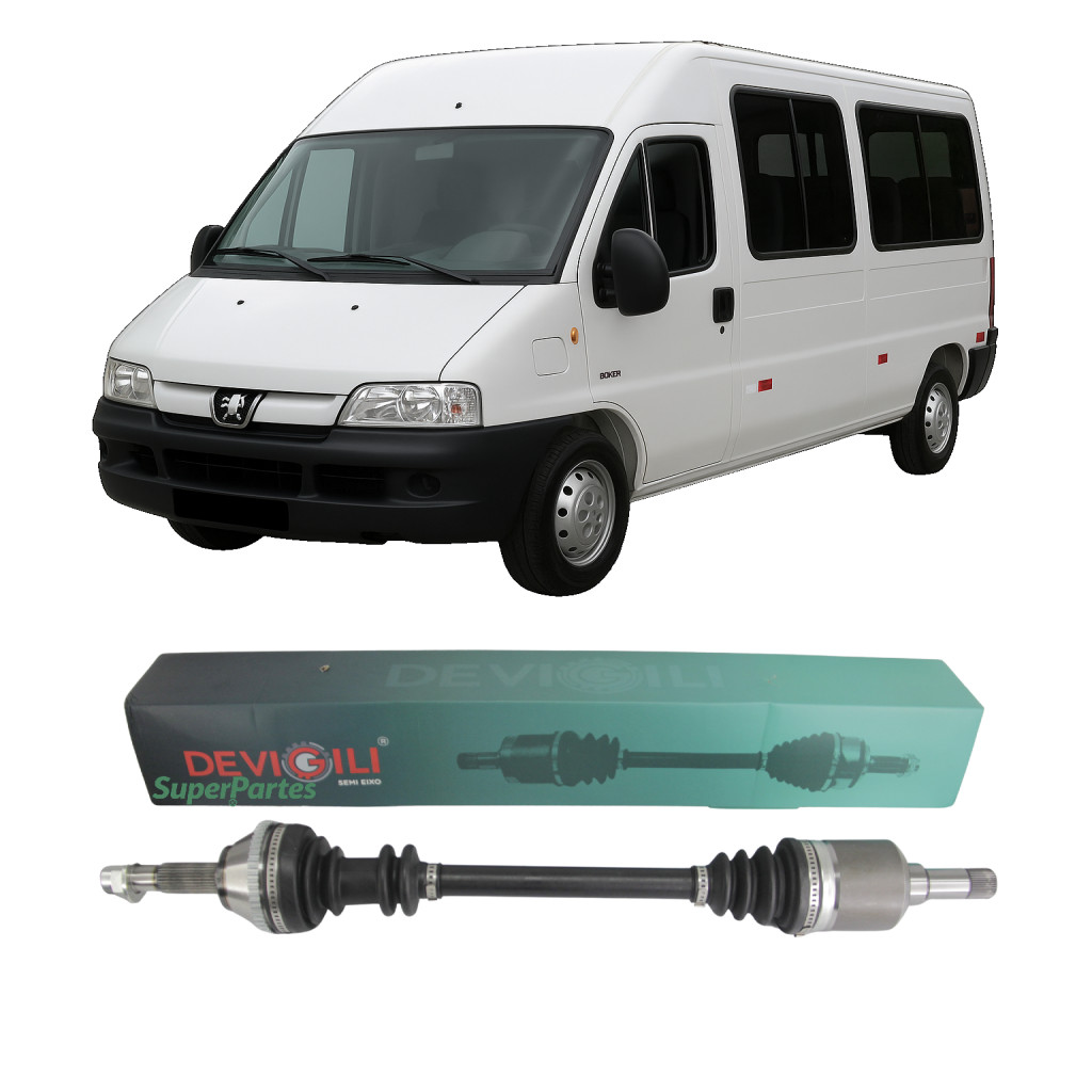 Semi Eixo Peugeot Boxer 2.8 Aro 15 com Abs 1999/2009 Lado Esquerdo 28x41