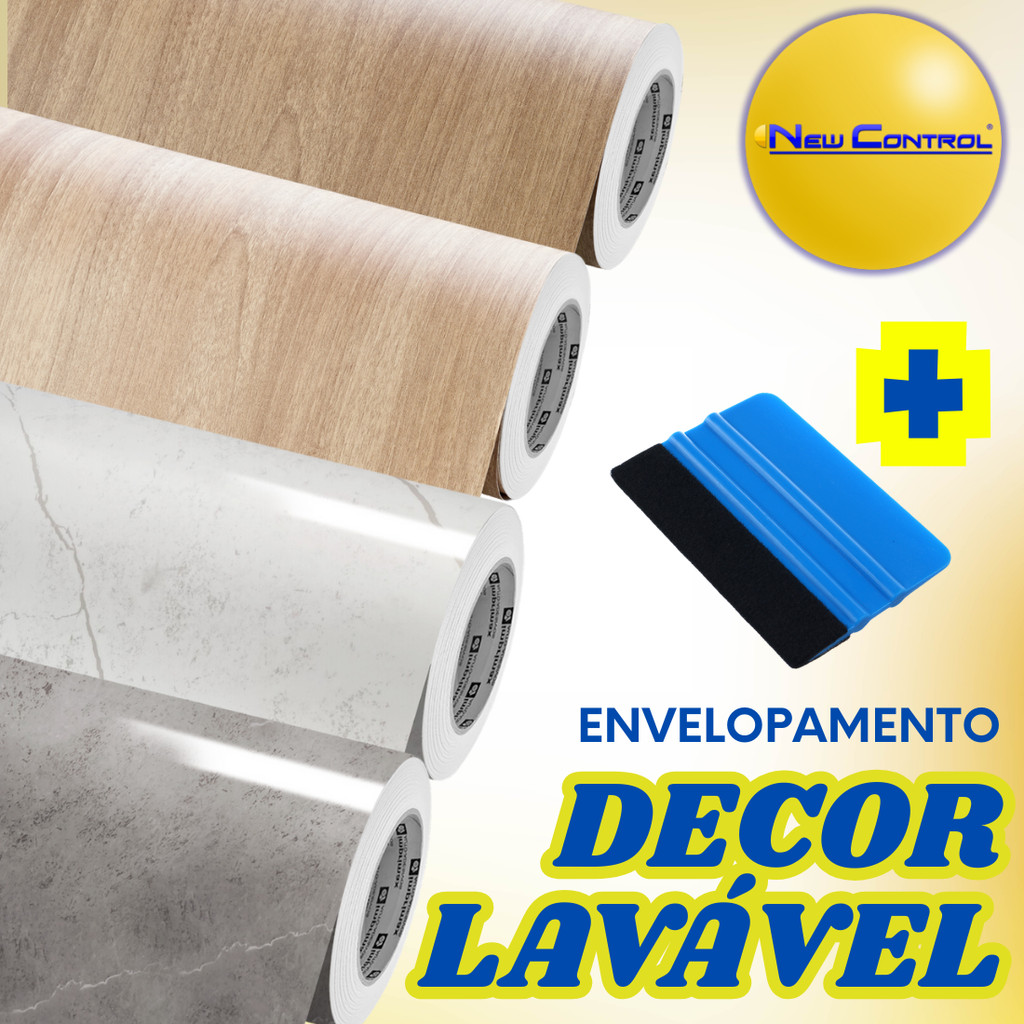 Papel Adesivo Lavável P/ Parede Pisos Moveis Pia Banheiro Madeira Marmore Cimento Queimado Ripado