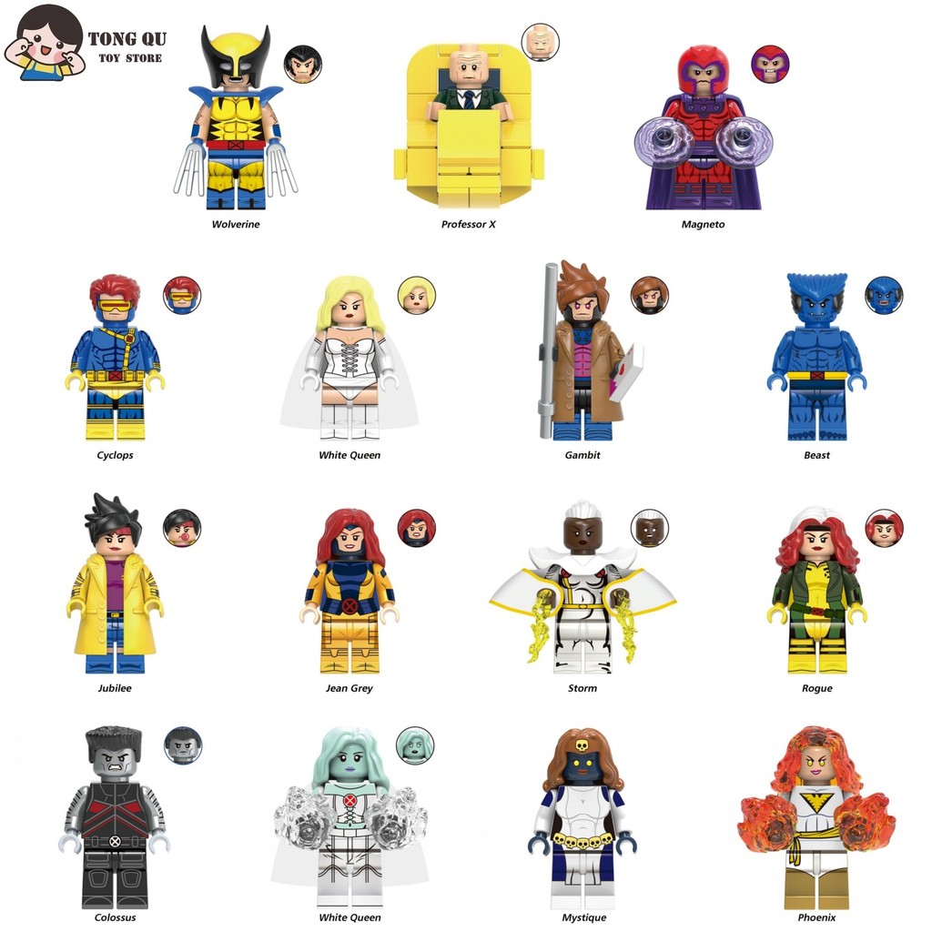 Crianças brinquedos presentes de natal decorações de mesa Professor blocos de construção lobo brinquedos em Oferta na Shopee