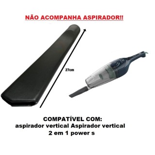 Bico Aspirador de Pó bocal fresta canto LONGO 27cm Aspirador vertical 2 em 1 power speed 1450w 1,6L em Oferta na Shopee