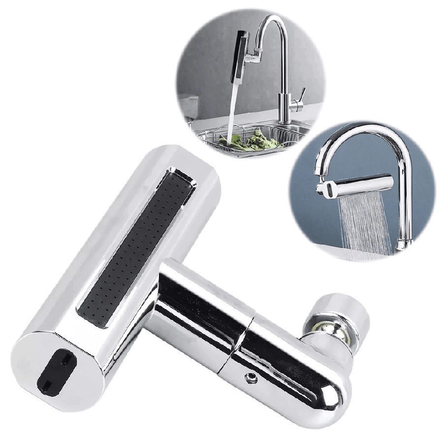 Extensor Giratório Adaptador De Torneira 4 Tipos De Jatos 360 Graus Multifuncional Flexível Prático