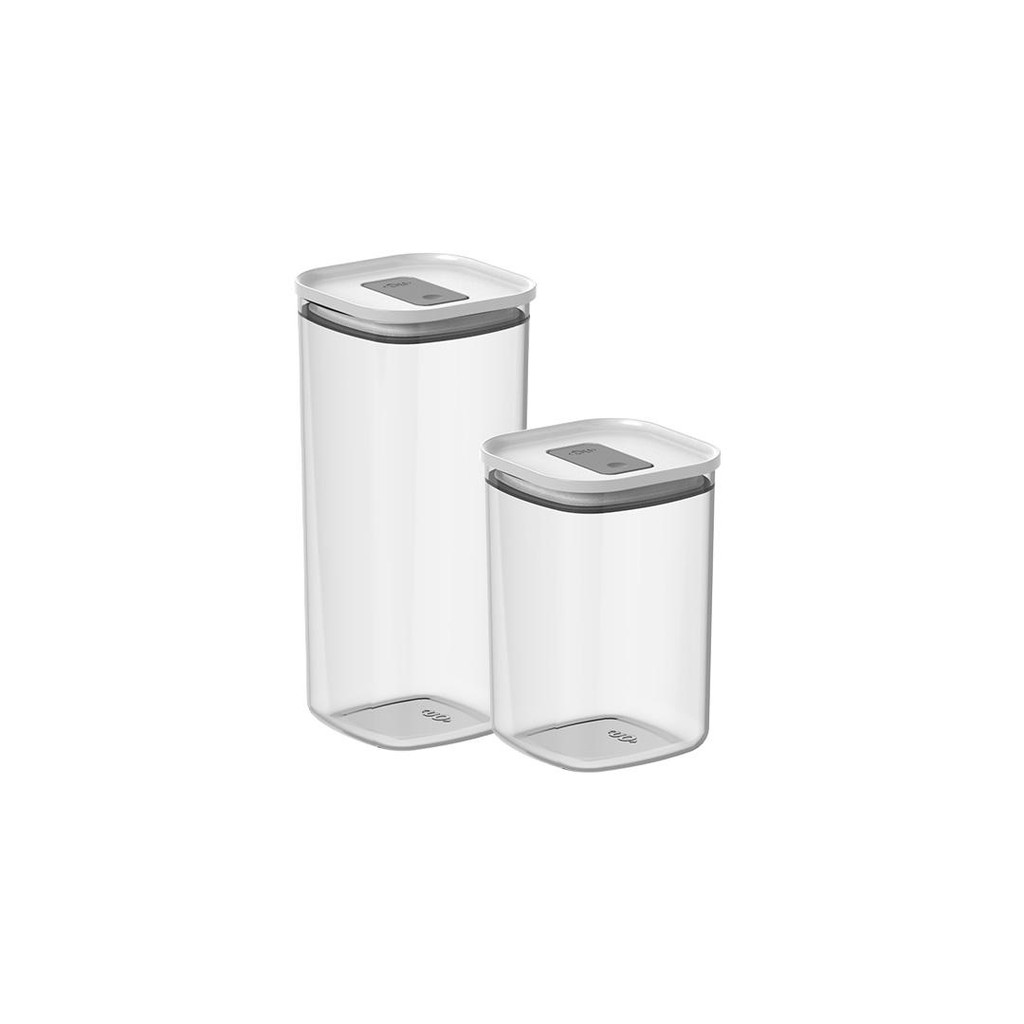 Kit de Potes Herméticos Ou Quadrados 2 Peças Linha Duo Lock em Oferta na Shopee