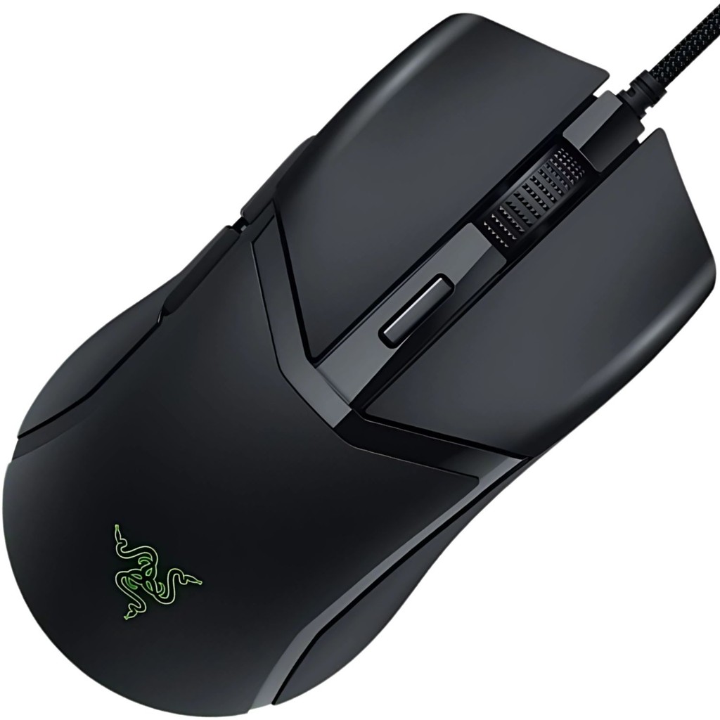 Mouse Com Fio Gamer Razer Cobra Multi Preto RGB 8500 Leve jogar computador notebook