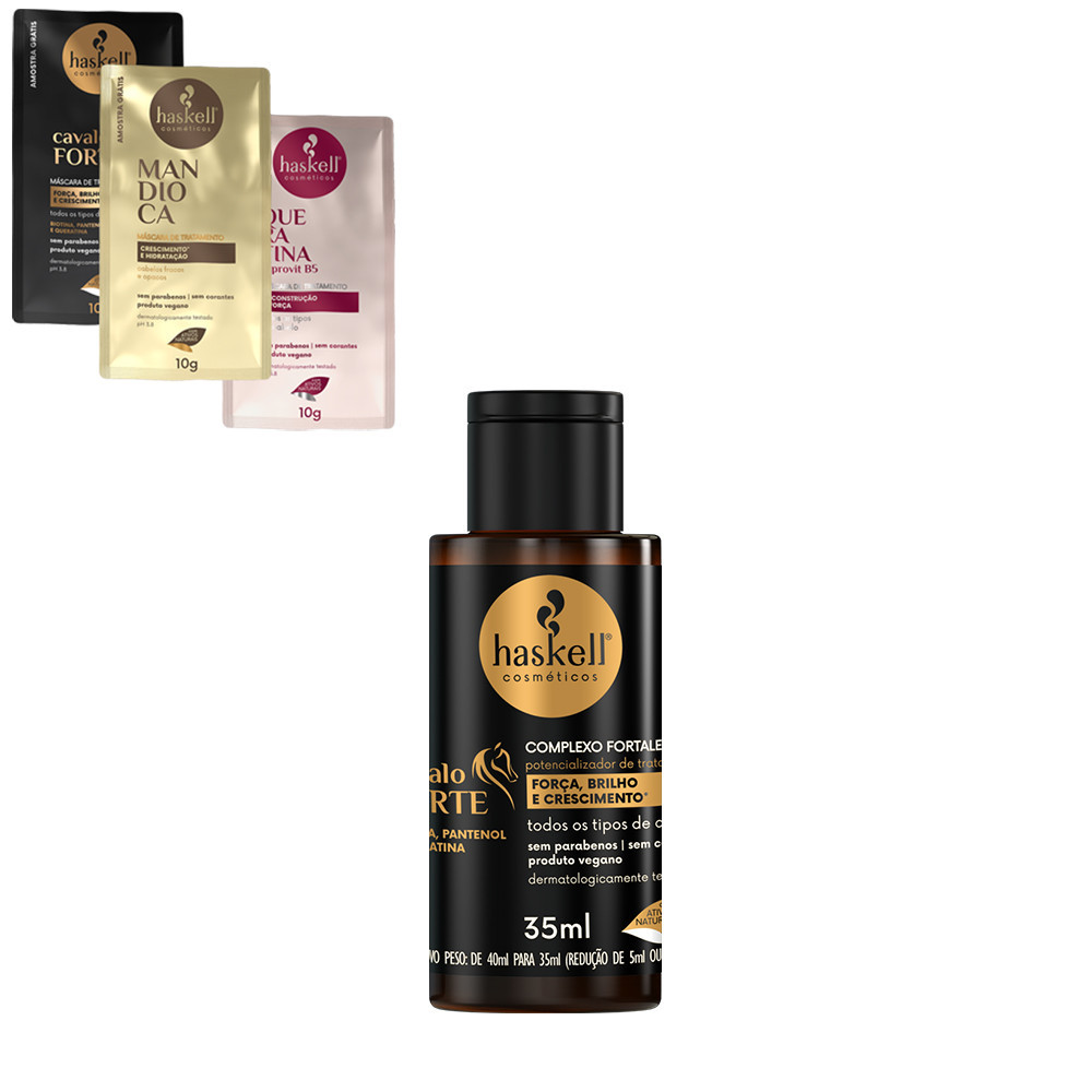 Complexo Fortalecedor Cavalo Forte Haskell Tratamento Fortalecedor: Onde Comprar | BuscaProdutos