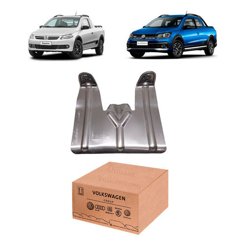 Defletor De Calor Para Estepe Saveiro 5u7825721a Vw em Oferta na Shopee