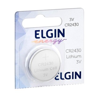 Bateria de Lítio CR2430 Elgin 82304 - Unidade em Oferta na Shopee