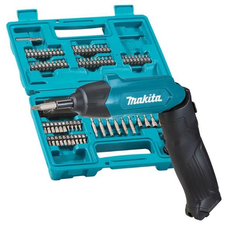 Parafusadeira à Bateria 3,6V BIVOLT DF001DW c/ Kit 81 Acessórios + Maleta e Carregador MAKITA em Oferta na Shopee