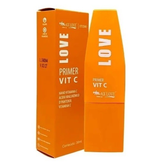 Primer Facial Vitamina C Fórmula Vegana em Oferta na Shopee