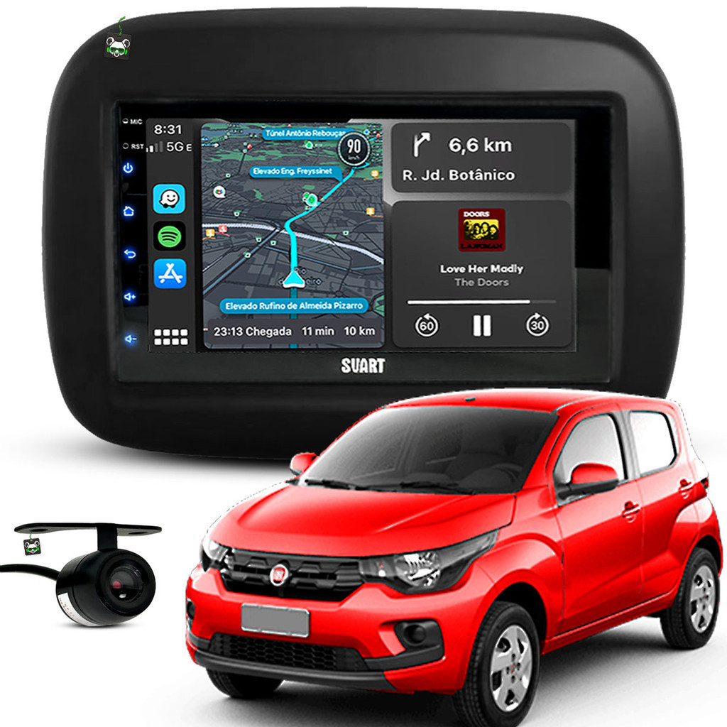 Kit Multimidia Android 7 Pol Mobi 2016 2017 18 19 2020 2021 em Oferta na Shopee