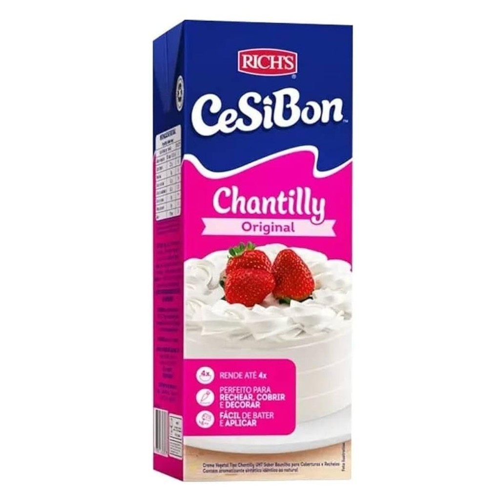 O que é Chantilly 1 Litro Cesibon? Guia e Onde Comprar | BuscaProdutos