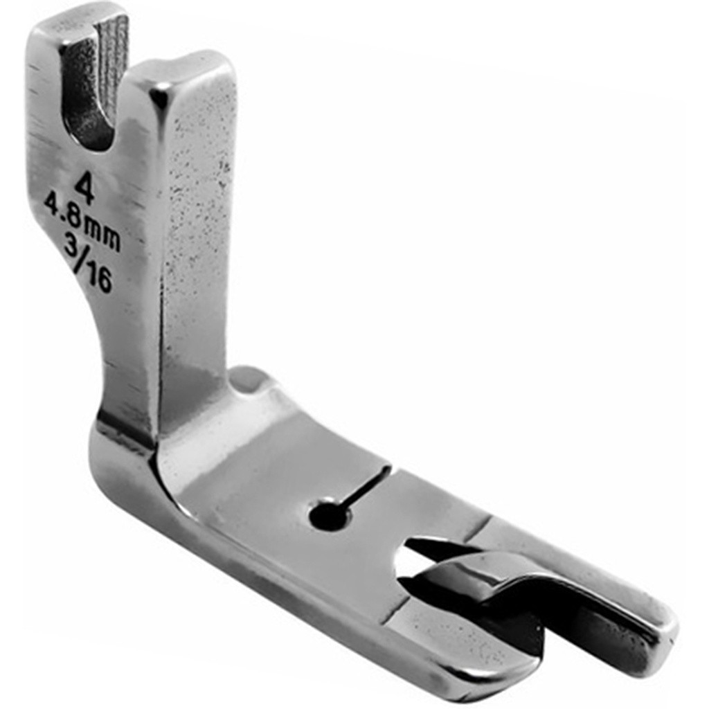 Calcador Bainha Estreita Costura Lenco Reta Industrial 4,8mm Industrial