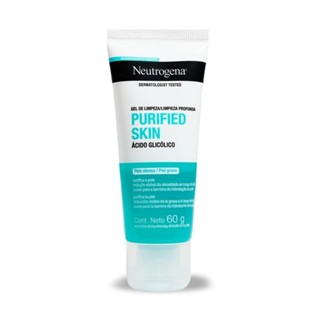 Gel de Limpeza Facial Neutrogena Purified Skin 60g em Oferta na Shopee