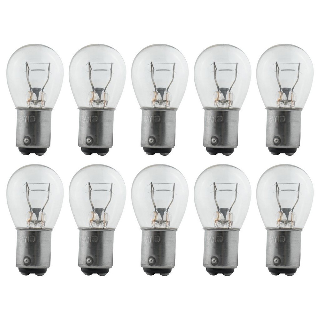 Kit 10 Lâmpadas Automotivas 2 Polos 12v Comum 21/5w em Oferta na Shopee