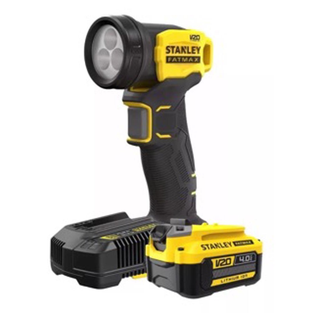 Lanterna Scl020 20v Max 1 Bat 4ah E Carregador Stanley