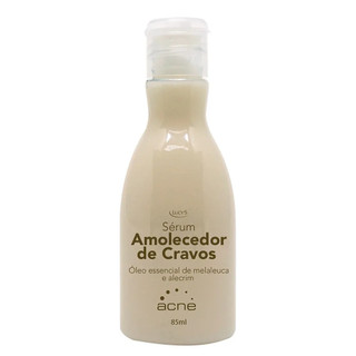 Amolecedor de Cravos Sérum Tratamento para acne Lucys Com Óleo Essencial De Melaleuca e Alecrim 85ml em Oferta na Shopee