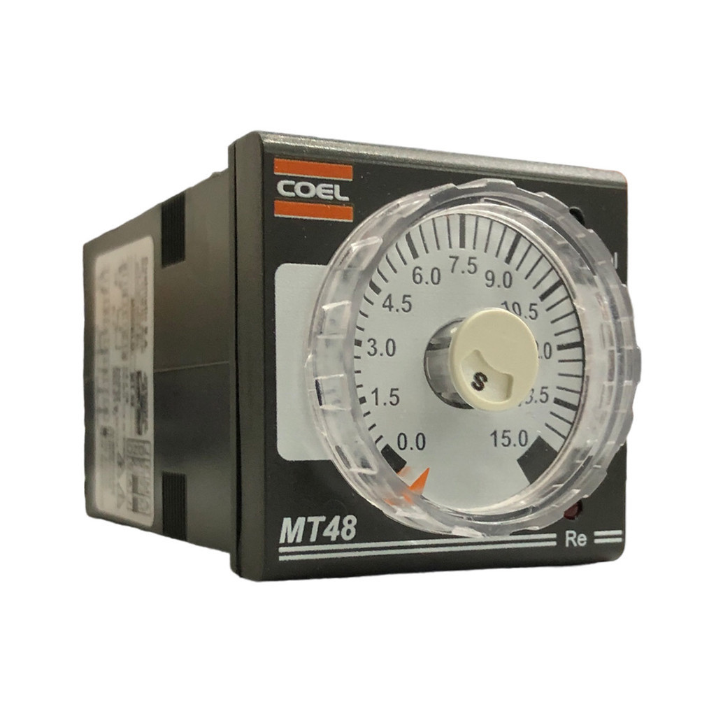 Relé De Tempo Multiescala Analógico Temporizador Mt48 240vca