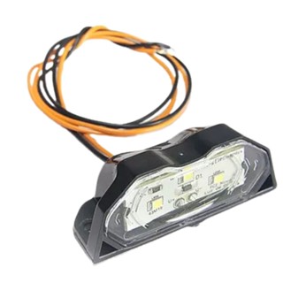 Luz De Placa De Led Carreta / Carretinha / Reboque - Prova D´água 12V / 24V Bi-Volt em Oferta na Shopee
