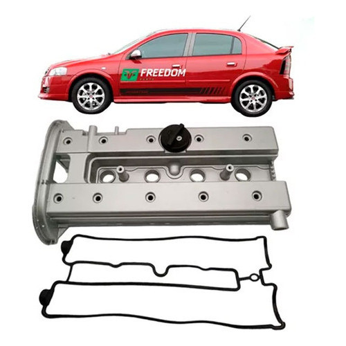 TAMPA DE VALVULA MOTOR GM VECTRA ASTRA ZAFIRA 2.0 16V 90501942 - 1997 A 2010 (ALUMÍNIO)