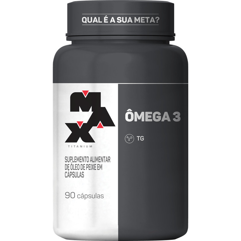 Ômega 3 Tg  90 Cápsulas - Max Titanium