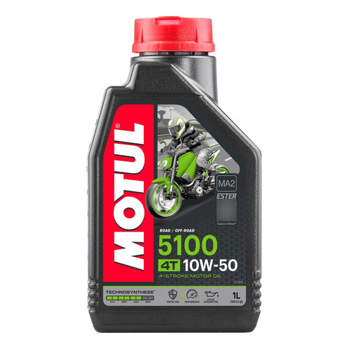 Óleo Para Motor De Moto Motul 5100 10w-50 4t 1l em Oferta na Shopee