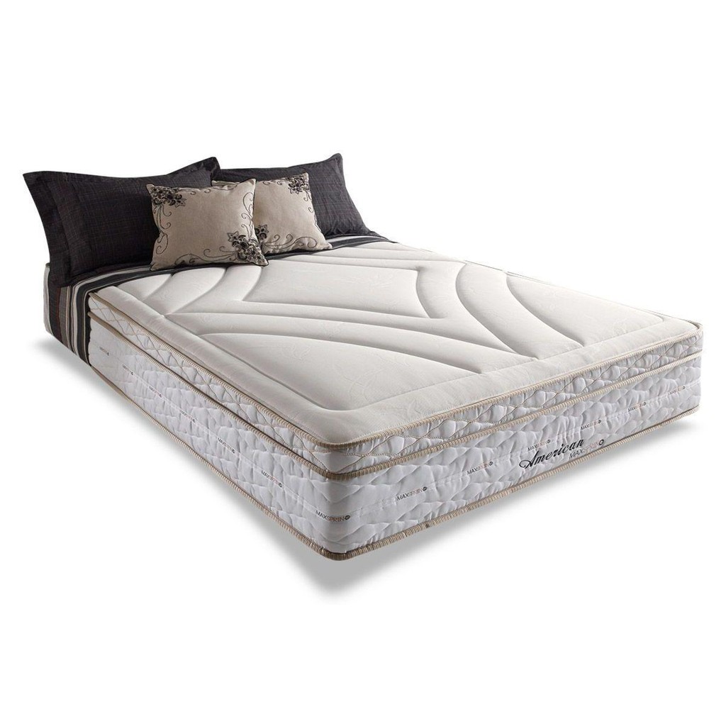 Colchão Queen Molas Maxspring American Pillow Top (158x198x33) - Herval - Home & Living