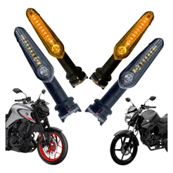 Kit 4 Pisca Led Seta Yamaha Mt03 Mt07 Mt09 Fz150 2021 A 2023