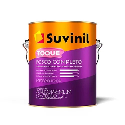 Tinta Acrílica Fosco Premium Papel Picado 3,2l Suvinil Cores em Oferta na Shopee