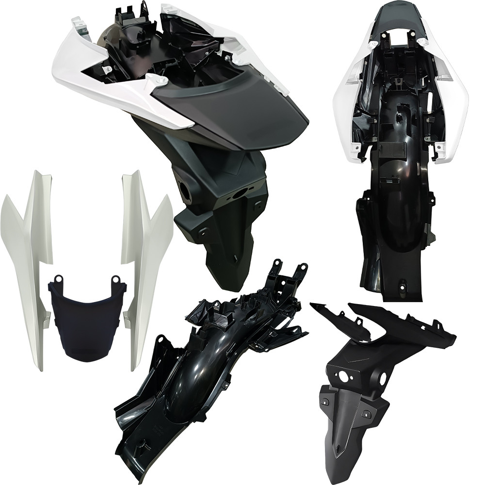 RABETA TRASEIRA COMPLETA TITAN 160 2016 A 2021 COM PARALAMA JUNÇÃO CARENAGEM em Oferta na Shopee