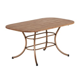 Mesa de Jantar 6 Lugares 1,60m 1547 Carraro Freijó com Rose em Oferta na Shopee