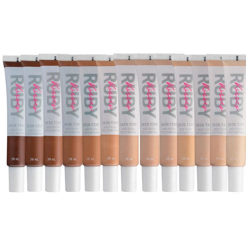 Base Fluida Skin Tint Efeito Natural Todas as Cores - Ruby Kisses em Oferta na Shopee
