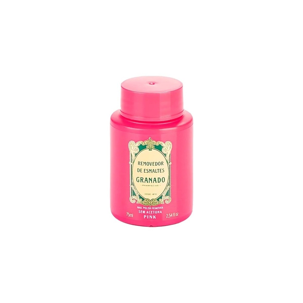 Removedor de Esmalte Granado Pink 75ml em Oferta na Shopee