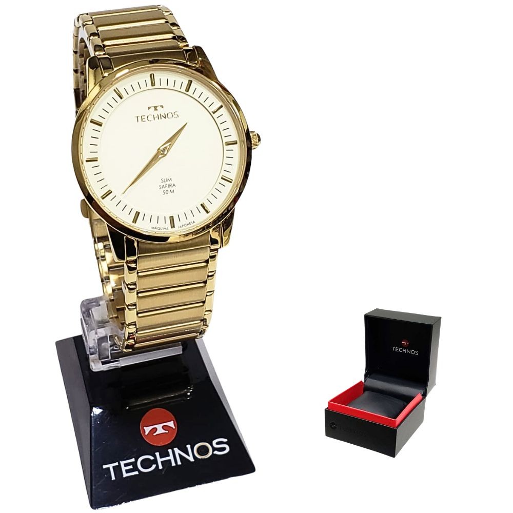 Relógio Technos Feminino Analógico Classic Slim GL22AA/1X em Oferta na Shopee