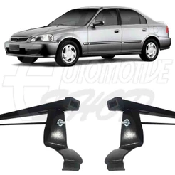 Rack Teto Roca Bagageiros Honda Civic Sedan 1999 2000 1192