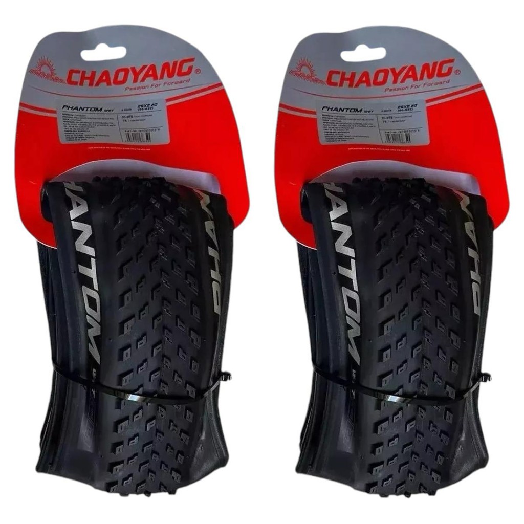 Par Pneus Chaoyang Phantom Wet Tubeless Bike Aro 29x2.20 Mtb