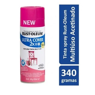 Tinta Spray Ultra Cobertura Magenta Acetinado Ultra Cover 340g Rust Oleum em Oferta na Shopee