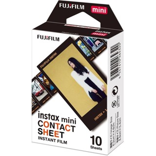 Filme Instantâneo Fujifilm instax mini Contact Sheet (10 fotos) em Oferta na Shopee