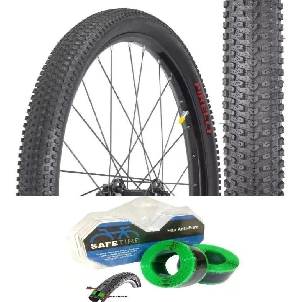 Par Pneu Pirelli Scorpion Pro 29 Aro Mtb + Fita Anti-furo em Oferta na Shopee