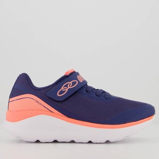 Tênis Olympikus Smash Juvenil Marinho e Coral em Oferta na Shopee