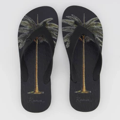 Chinelo Reserva Palmeira Preto