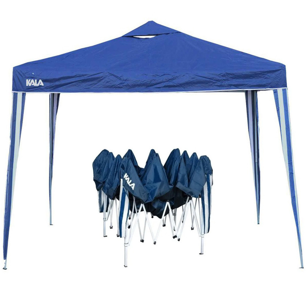Tenda Cabana Gazedo Alumínio Dobrável Bolsa Transporte Praia 3x3x2,5 Metros Kala em Oferta na Shopee