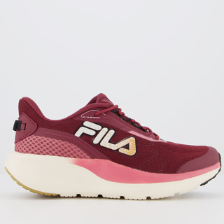 Tênis Fila Fire Feminino Borgonha e Rosa em Oferta na Shopee