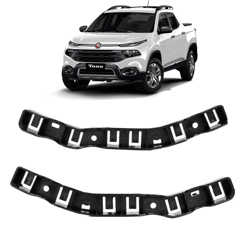 Suporte Guia Parachoque Fiat Toro 2016 Até 2021 Dianteiro em Oferta na Shopee
