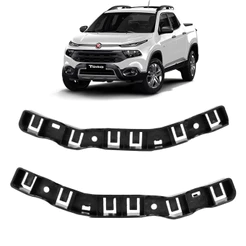 Suporte Guia Parachoque Fiat Toro 2016 Até 2021 Dianteiro