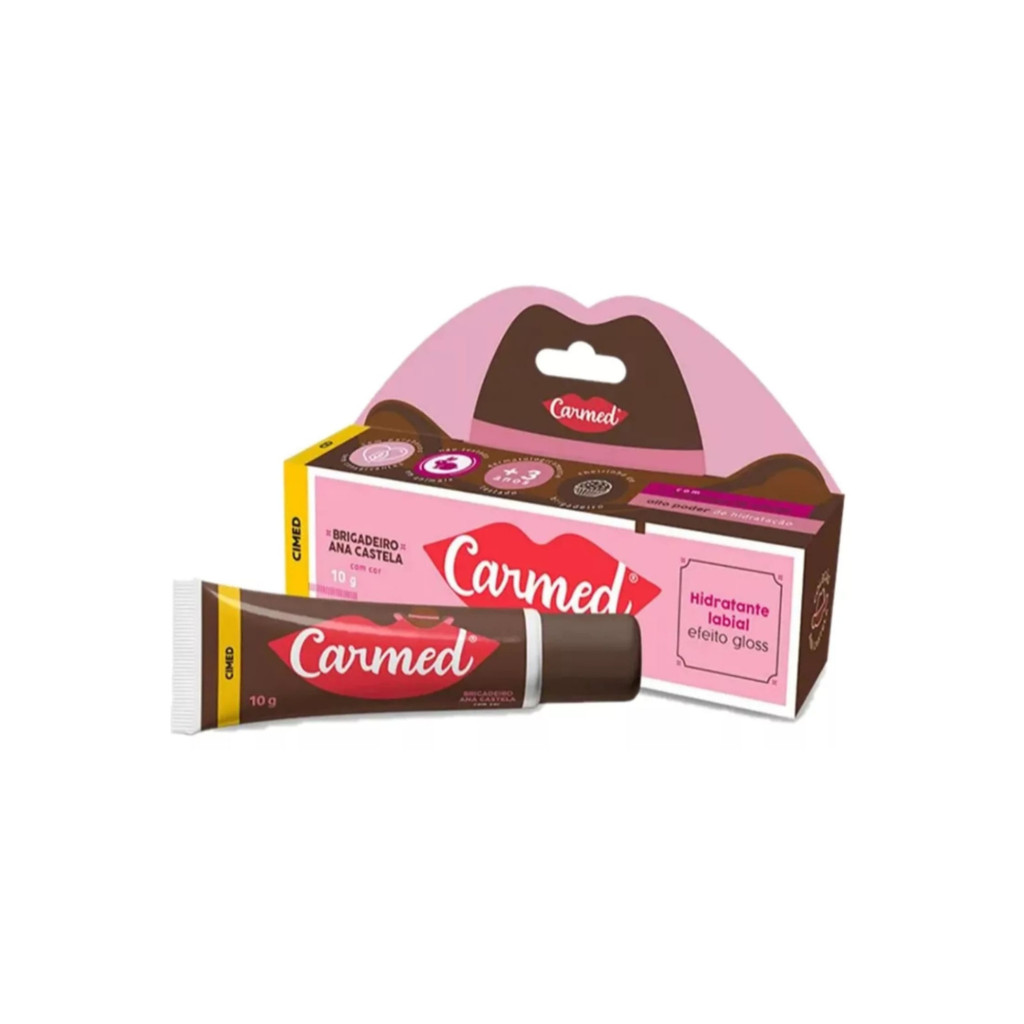 Hidratante Labial Carmed Boiadeira Brigadeiro 10g Gloss