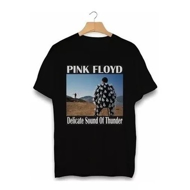 Camiseta Pink Floyd Delicate Sound Of Thunder Preta111