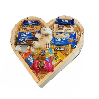 Cesta De Chocolate Urso Presente Especial Aniversário em Oferta na Shopee