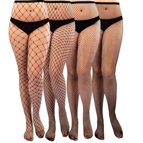 MEIA ARRASTÃO ADULTO COR PRETA em Oferta na Shopee