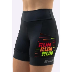 Bermuda Compressão Feminina HUPI Curta Run Run Run