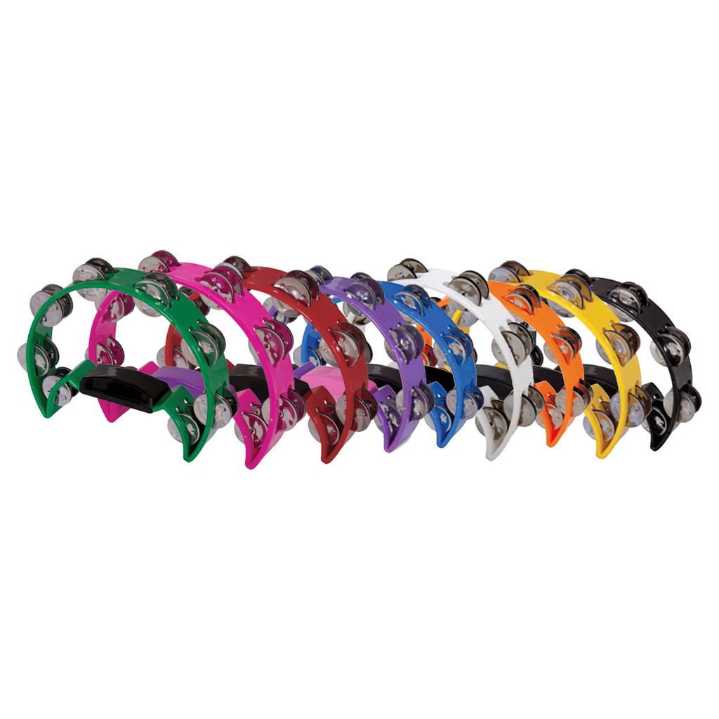 Kit 10 Pandeirola Pandeiro Meia Lua -Pro Fire - Colorido em Oferta na Shopee