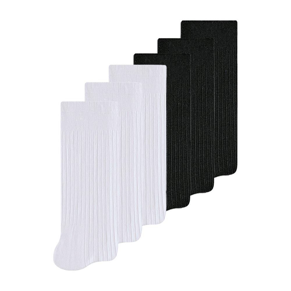 Kit 6 Pares de Meias Infantil Cano Longo Selene 5010-002 Colorido